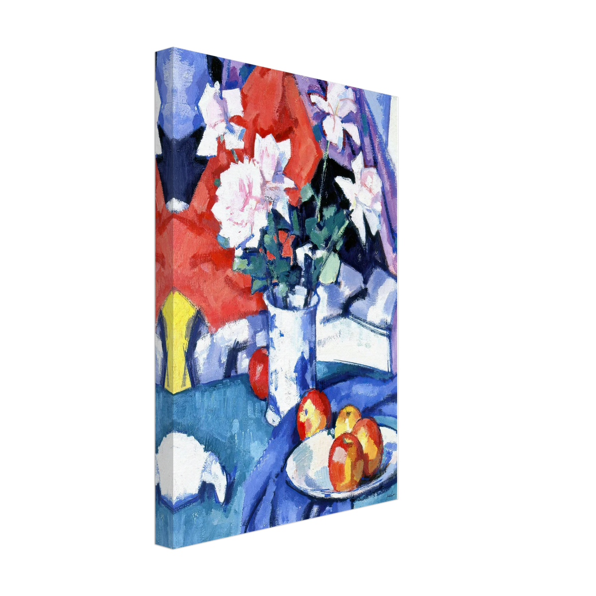 Roses by Samuel Peploe, canvas, view 2