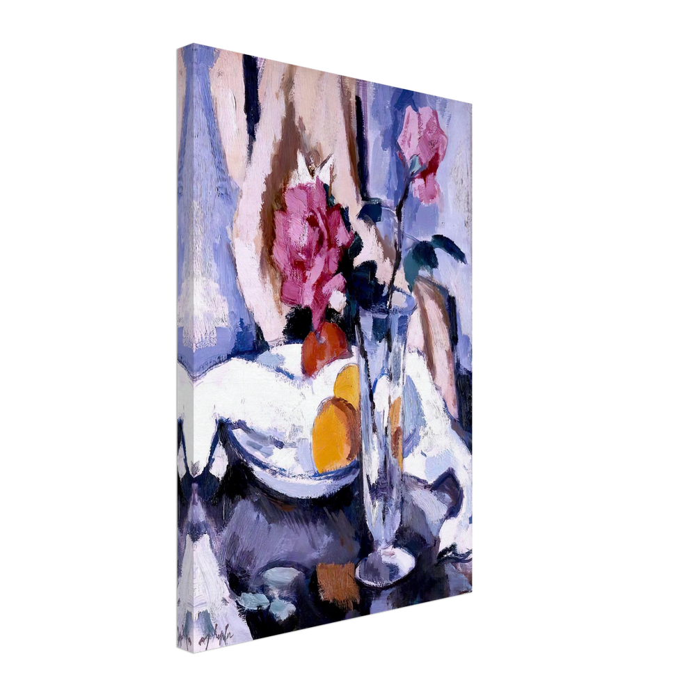 Roses by Samuel Peploe, canvas