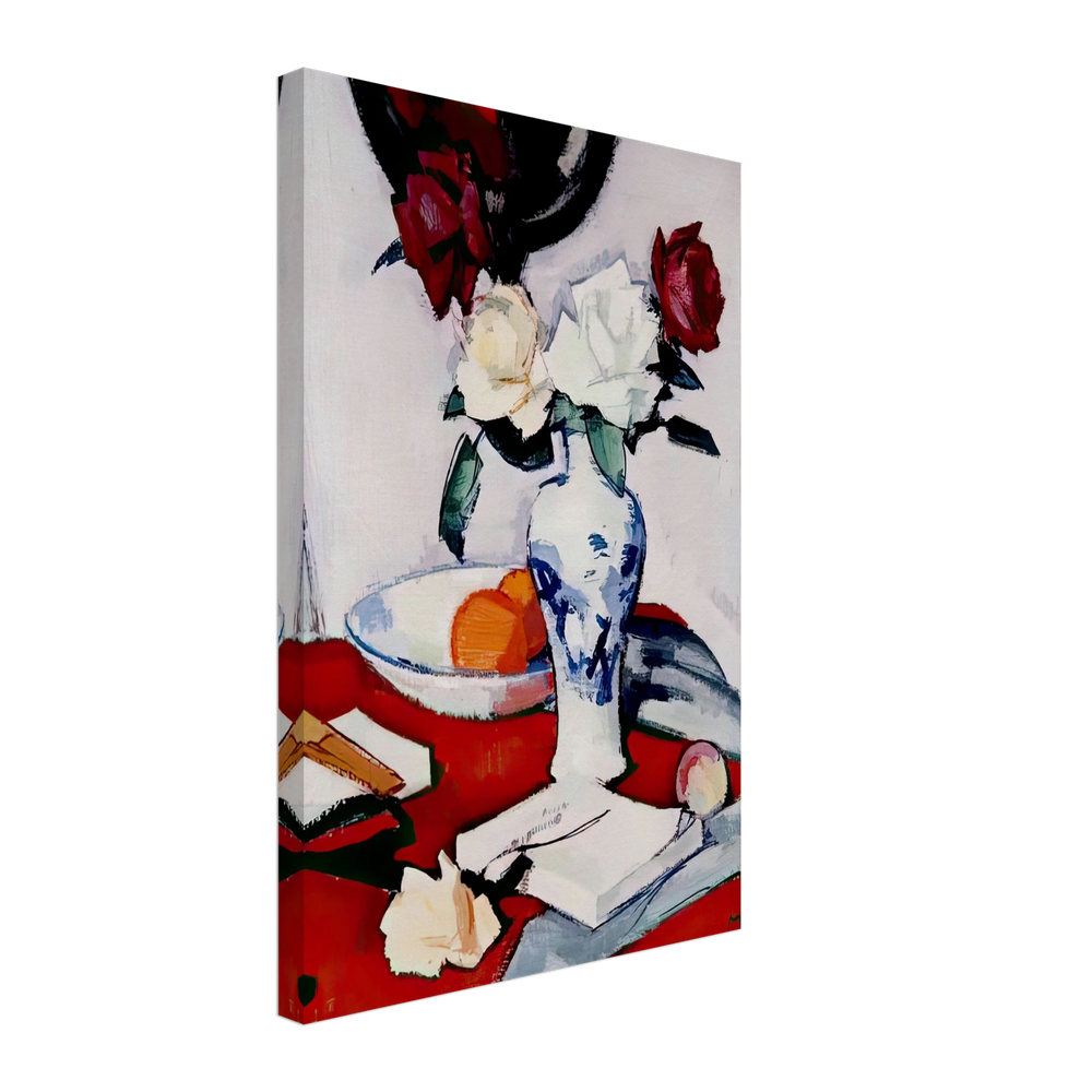 Roses by Samuel Peploe, canvas