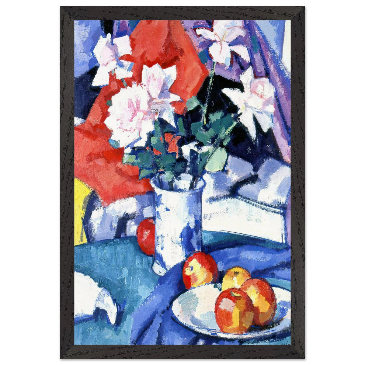 Roses by Samuel Peploe, framed poster, view 2
