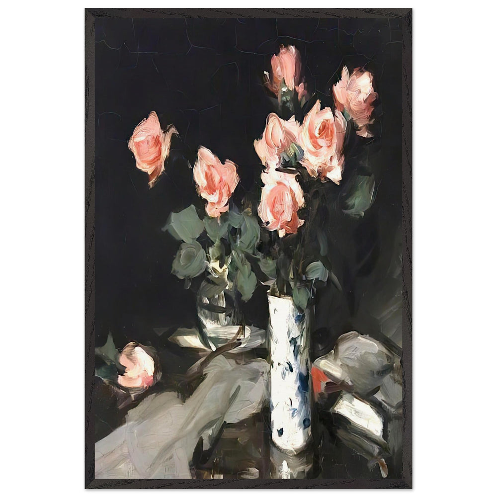 Roses by Samuel Peploe, framed poster