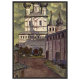 Rostov the Great by Nicholas Roerich, framed poster, view 3