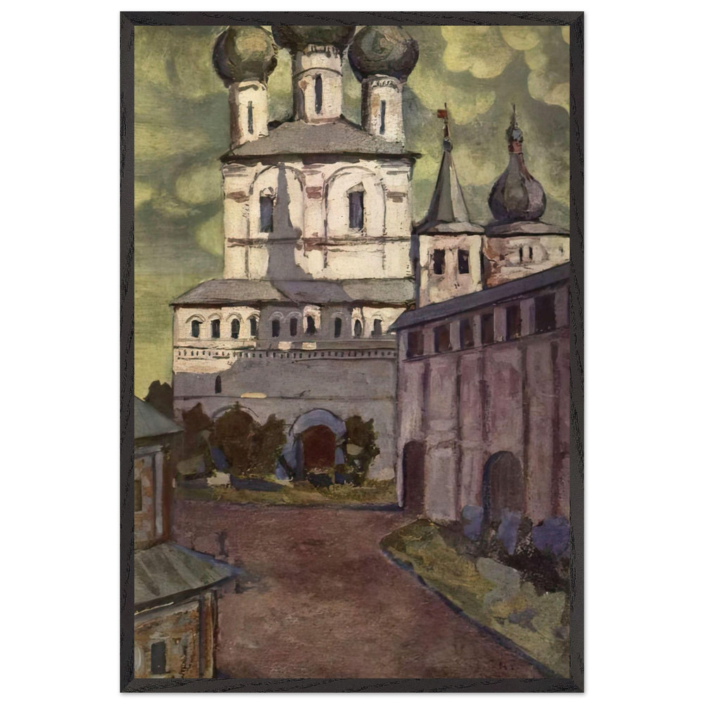 Rostov the Great by Nicholas Roerich, framed poster