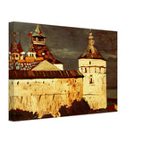 Rostov Veliky. Attics of Princely Houses by Nicholas Roerich, canvas, view 2