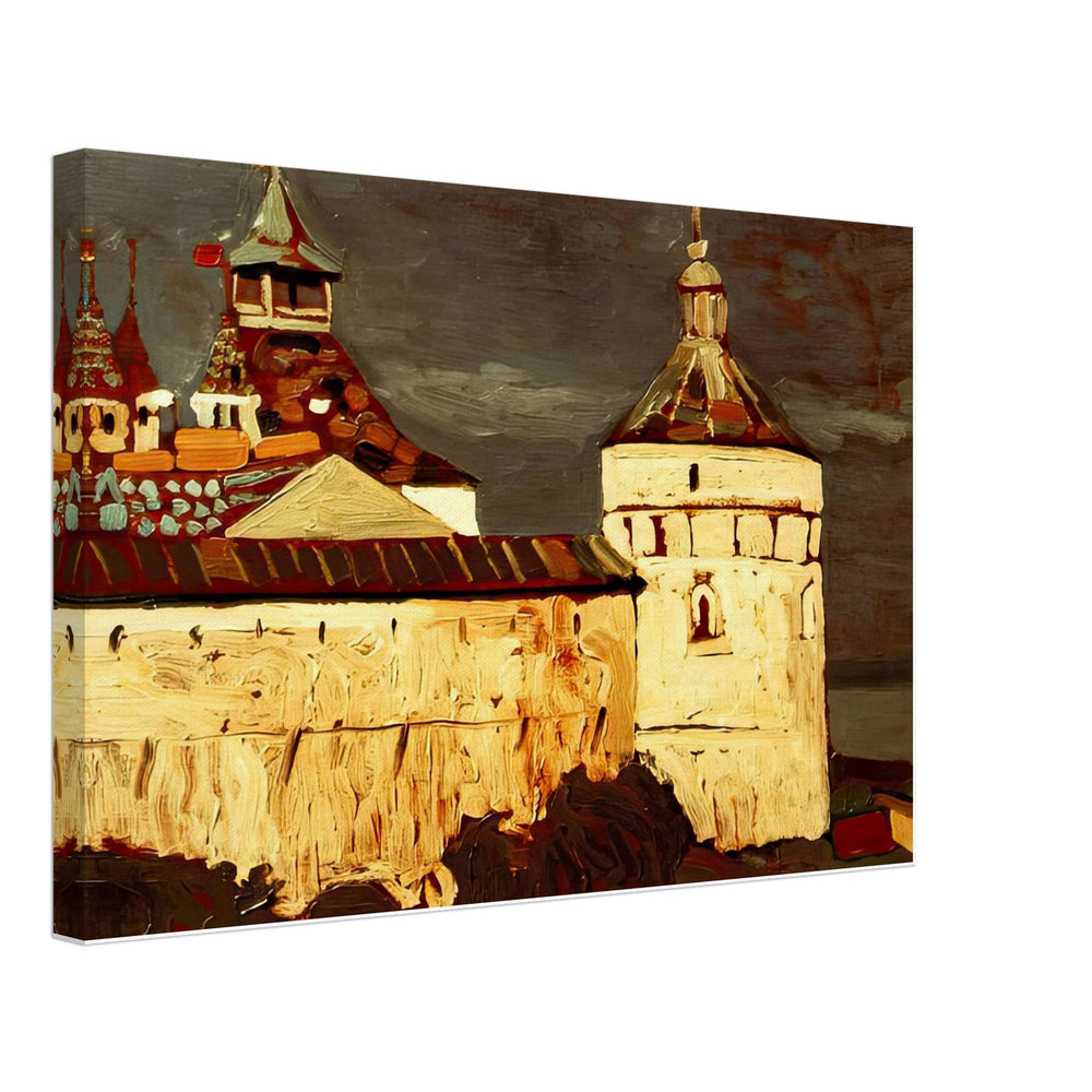 Rostov Veliky. Attics of Princely Houses by Nicholas Roerich, canvas