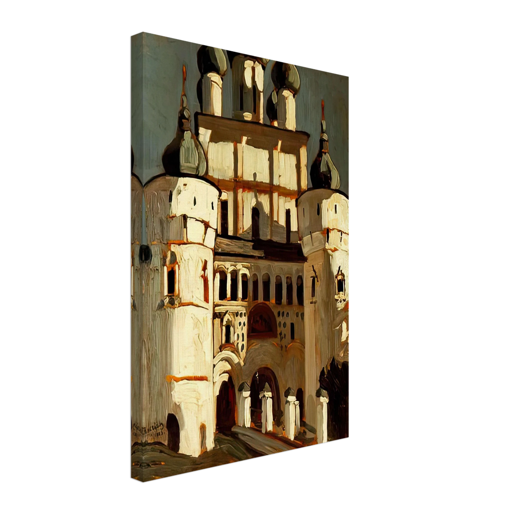 Rostov Veliky. Entrance to Kremlin by Nicholas Roerich, canvas