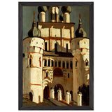 Rostov Veliky. Entrance to Kremlin by Nicholas Roerich, framed poster, view 2
