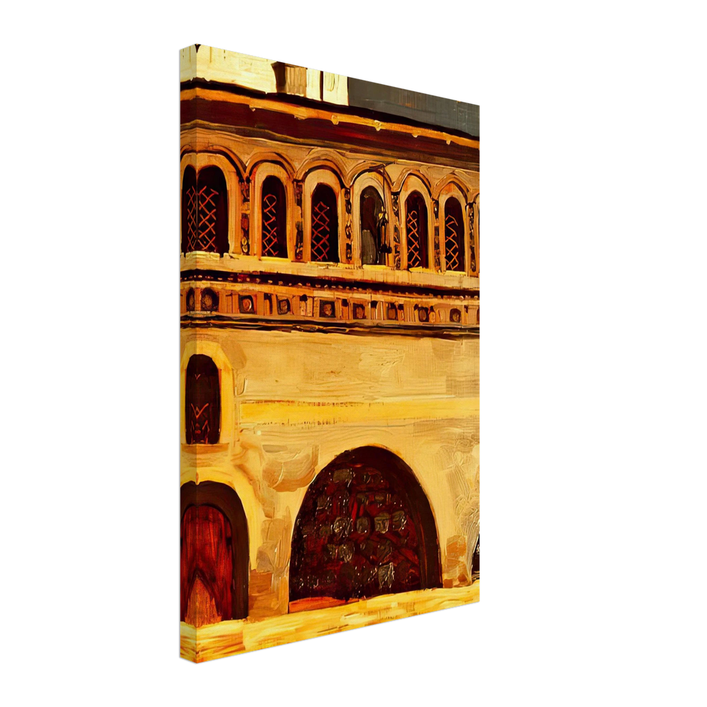 Rostov Veliky. Hierarch Towers by Nicholas Roerich, canvas