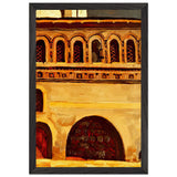 Rostov Veliky. Hierarch Towers by Nicholas Roerich, framed poster, view 2