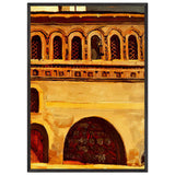 Rostov Veliky. Hierarch Towers by Nicholas Roerich, framed poster, view 3