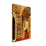 Rostov Veliky. Interior of Church by Nicholas Roerich, canvas, view 2