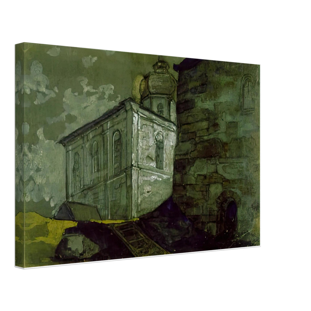 Rostov Veliky. Kremlin. by Nicholas Roerich, canvas