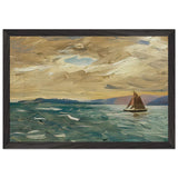 Rough Day by Fujishima Takeji, framed poster, view 2