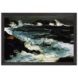 Rough Seas near Lobster Point by Robert Henri, framed poster, view 2