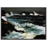 Rough Seas near Lobster Point by Robert Henri, framed poster, view 3