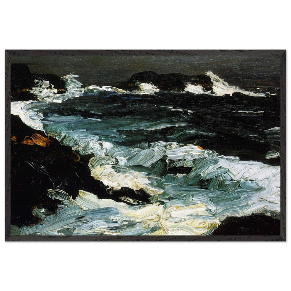 Rough Seas near Lobster Point by Robert Henri, framed poster