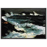 Rough Seas near Lobster Point by Robert Henri, framed poster