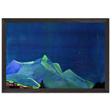 Royal Monastery by Nicholas Roerich, framed poster, view 2