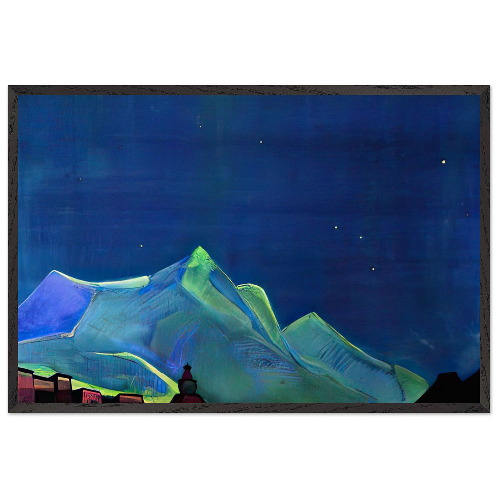 Royal Monastery by Nicholas Roerich, framed poster