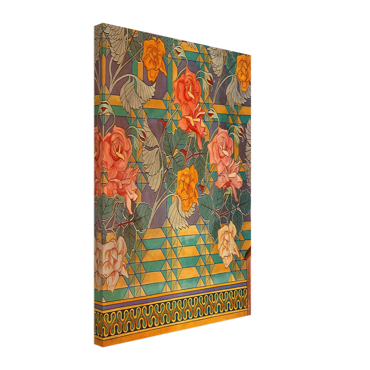 Roze by Stanisław Wyspiański, canvas