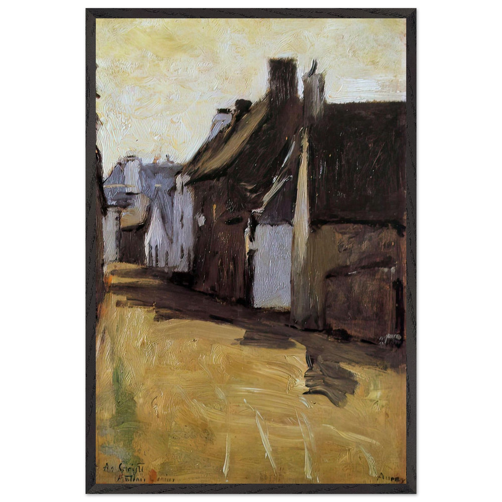 Rua Bretã by Antonio Carneiro, framed poster