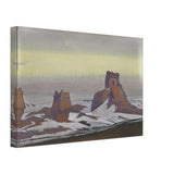 Ruins of a Chinese Fort by Nicholas Roerich, canvas, view 2