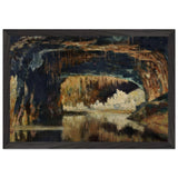 Saalfeld Fairy Grottoes by Max Pietschmann, framed poster, view 2