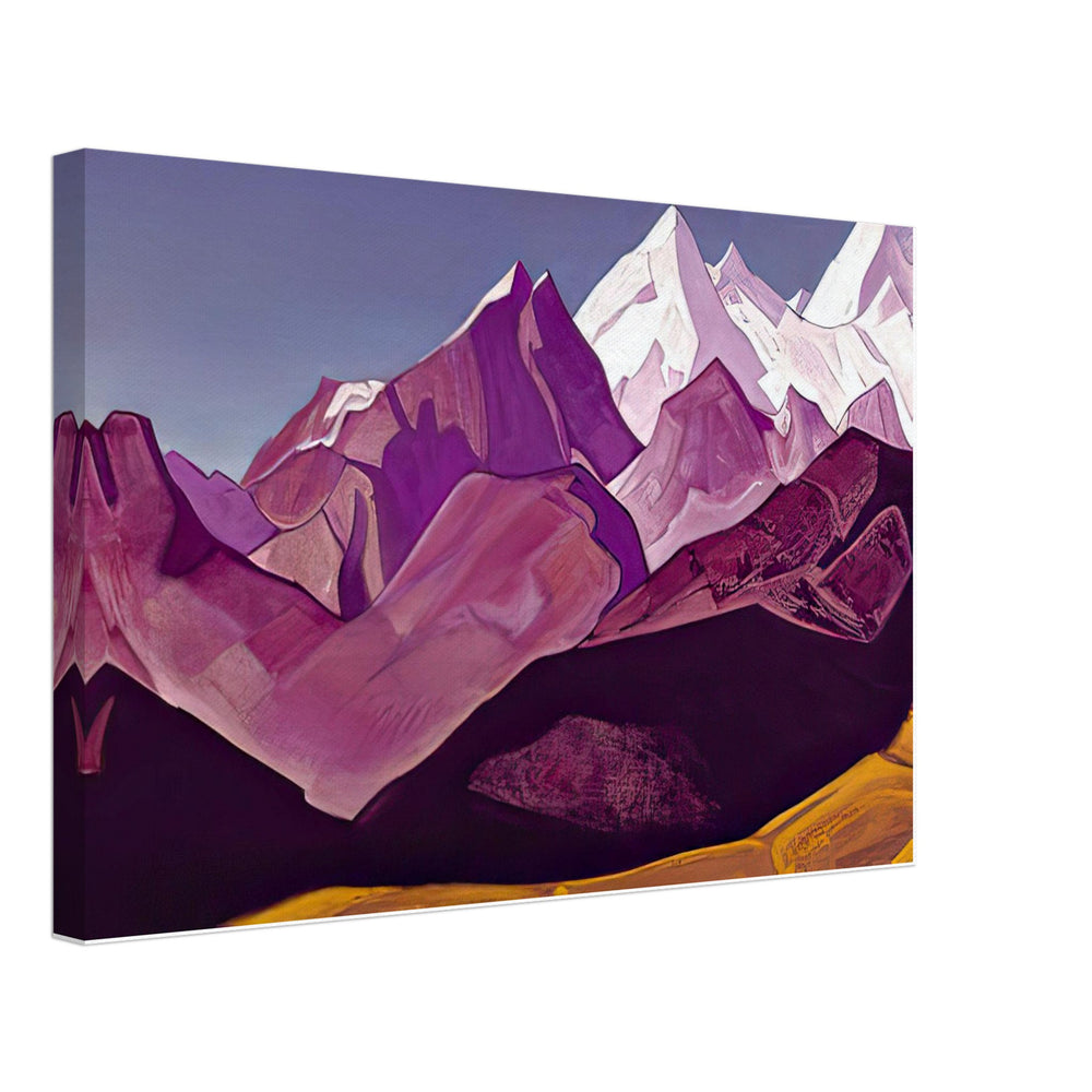 Sacred Himalayas by Nicholas Roerich, canvas