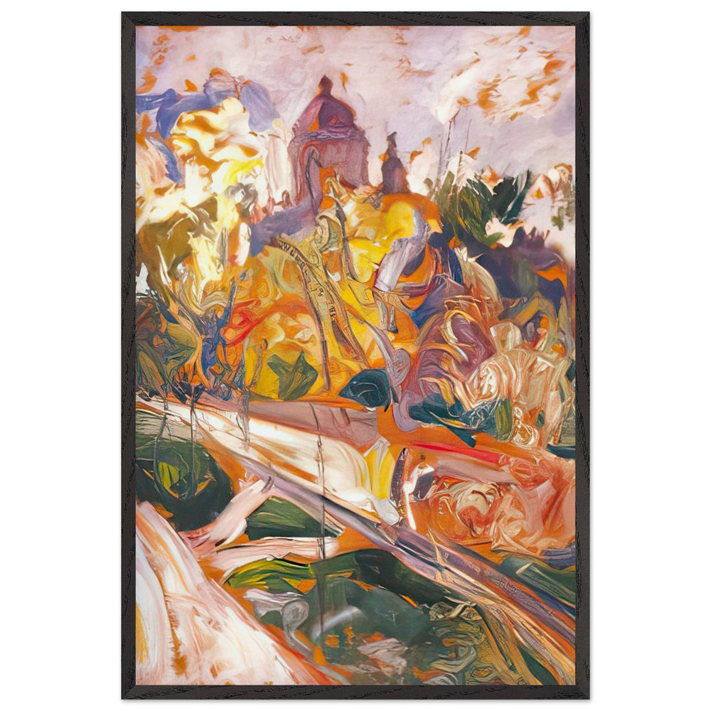 Saint George Cathedral by Oleksa Novakivskyi, framed poster