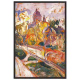 Saint George Cathedral by Oleksa Novakivskyi, framed poster