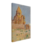 Saint Hripsime Church. Etchmiadzin by Yeghishe Tadevosyan, canvas