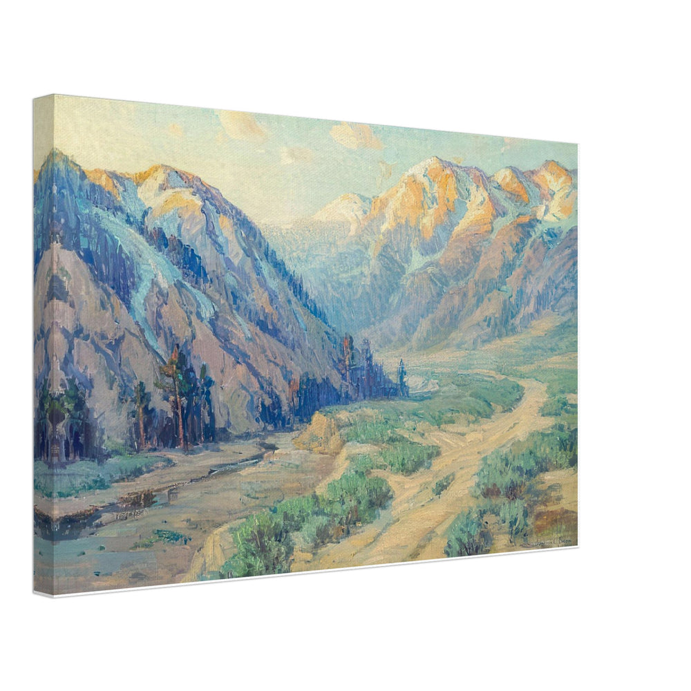 San Gabriel Canyon by Benjamin Brown, canvas