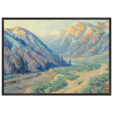 San Gabriel Canyon by Benjamin Brown, framed poster, view 3