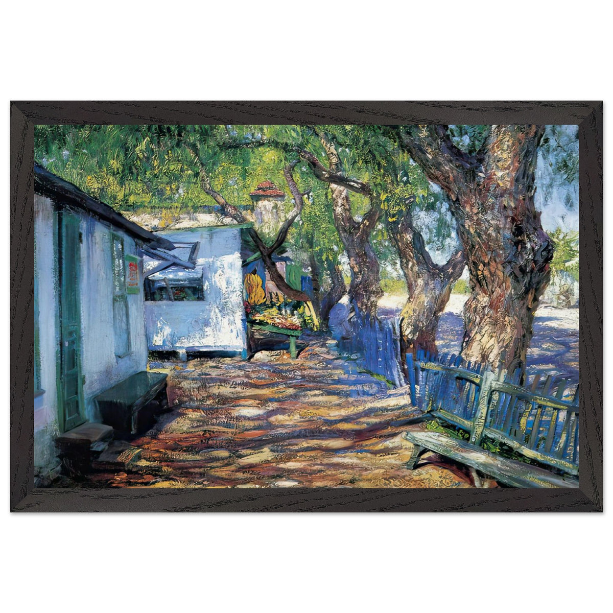 San Gabriel Road by Guy Rose, framed poster, view 2
