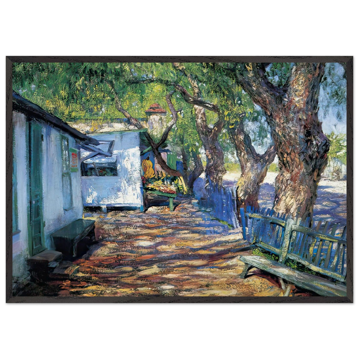 San Gabriel Road by Guy Rose, framed poster, view 3