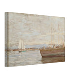 San Pedro Harbor by Granville Redmond, canvas, view 2