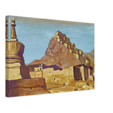 Sanctuaries and Citadels by Nicholas Roerich, canvas