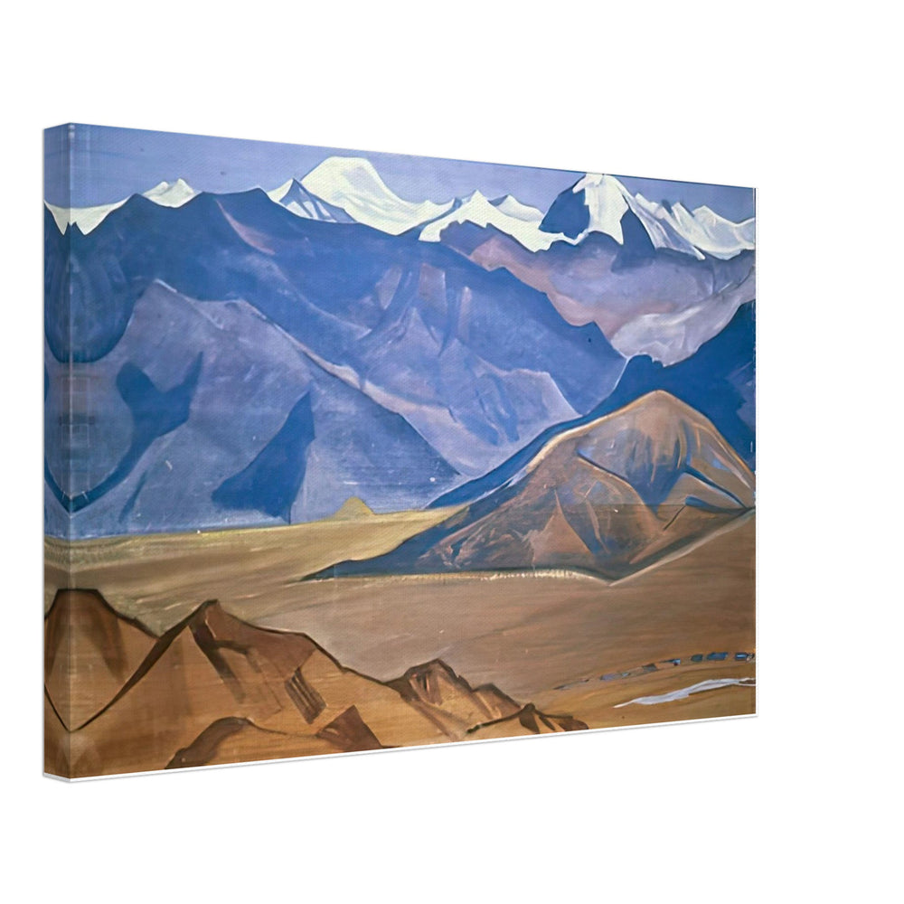 Sanctuaries and Citadels by Nicholas Roerich, canvas