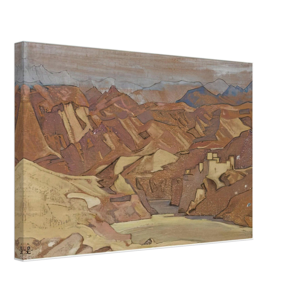 Sanctuaries and Citadels by Nicholas Roerich, canvas
