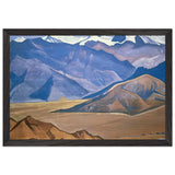 Sanctuaries and Citadels by Nicholas Roerich, framed poster, view 2