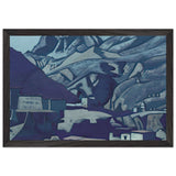 Sanctuaries and Citadels by Nicholas Roerich, framed poster, view 2