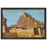 Sanctuaries and Citadels by Nicholas Roerich, framed poster, view 2