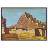 Sanctuaries and Citadels by Nicholas Roerich, framed poster, view 3