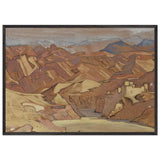 Sanctuaries and Citadels by Nicholas Roerich, framed poster, view 3