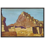 Sanctuaries and Citadels by Nicholas Roerich, framed poster