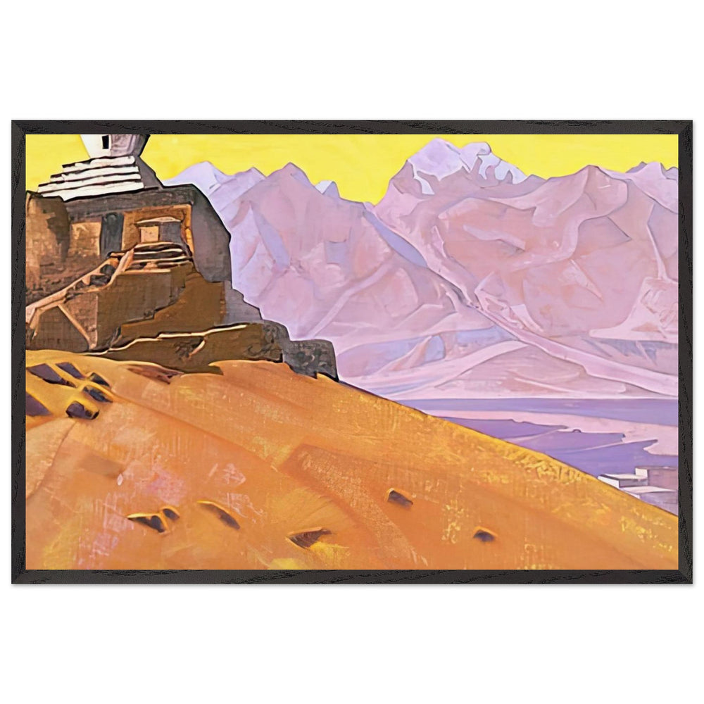 Sanctuaries and Citadels by Nicholas Roerich, framed poster