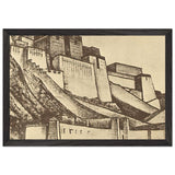 Sanctuaries by Nicholas Roerich, framed poster, view 2
