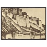 Sanctuaries by Nicholas Roerich, framed poster, view 3