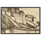Sanctuaries by Nicholas Roerich, framed poster