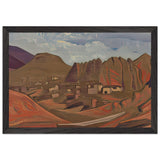 Sandoling. Lamayura by Nicholas Roerich, framed poster, view 2
